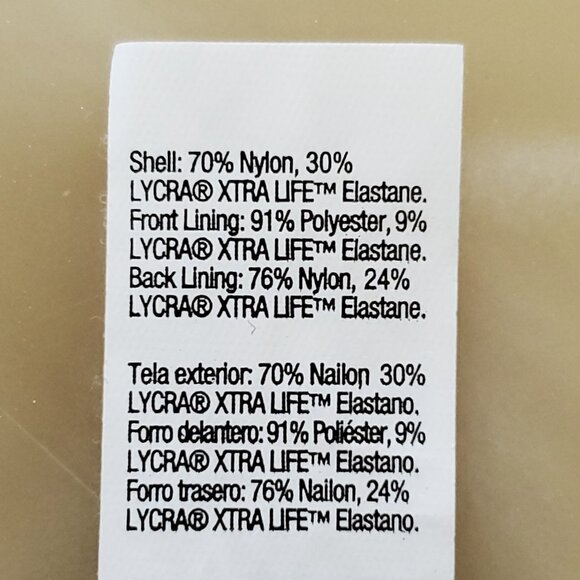 SPANX Side Wrap Skirted Women's Swim Bottom Size 14 - Picture 14 of 15